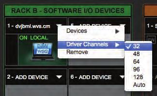 7.1 Using an I/O Device with a DAW When using a DAW on a SoundGrid network, the SoundGrid ASIO/Core Audio driver serves as a bridge between DiGiGrid M and the DAW.