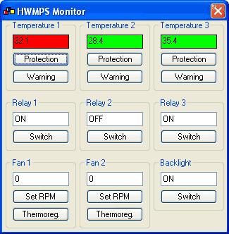 HWMPS Monitor Cross-platform (Linux/Windows) software for HWMPS
