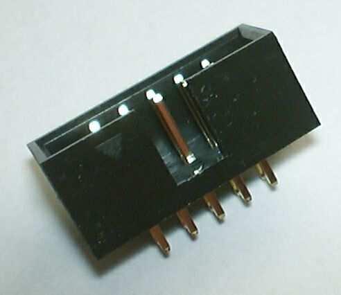 DB connector small board standard mounting holes for a peripheral board on both sides of the Dwarf Bus connector, 2.