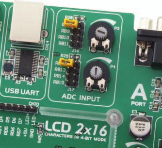 12 BIGdsPIC6 Development System 6.0. A/D Converter Test Inputs An A/D converter is used for converting an analog voltage into the appropriate digital value.