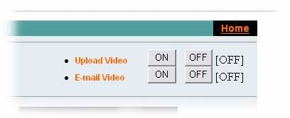 Uploading/E-mailing Video In the View Video ActiveX Mode or Java Mode, you are allowed to use the Upload Video and E-mail Video options.