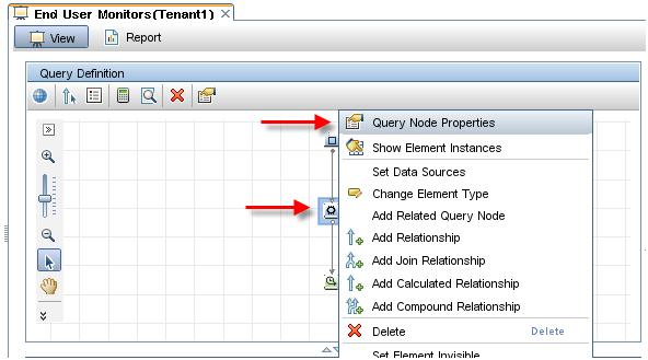 Multi-Tenancy Using BSM - Best Practices Chapter 9: Create Views in BSM 5. Add a new property condition; select the TenantOwner attribute, and enter the relevant value.
