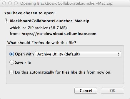 If you would like the file to automatically open the next time you go to a session, right- click the meeting.collab file and then select Always Open Files of This Type.
