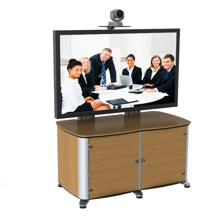 Video Conferencing Stands VC121212 The VC121212 is a single screen Video Conferencing stand with