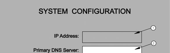 EMAIL CONFIGURATION In order for the web server to properly communicate with email servers there are certain parameters that need to be identified and configured.