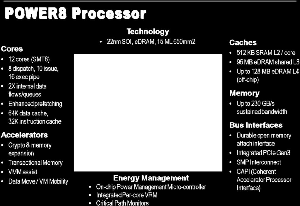 POWER8 is a multi-core, multichip (node), and multisocket processor technology.