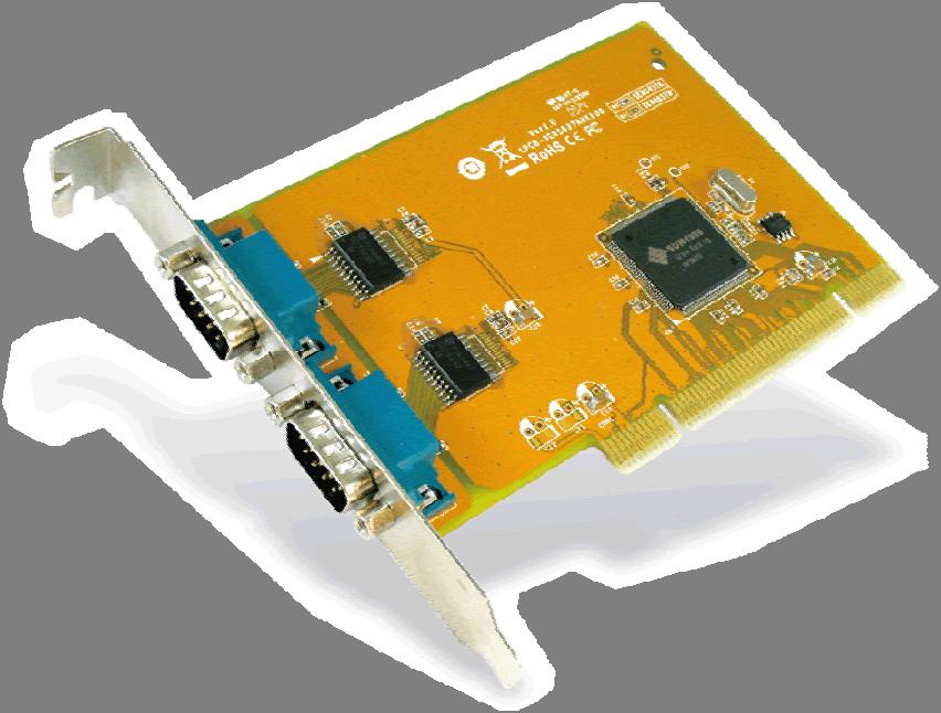SER5037A port RS3 Universal PCI Serial Board Introduction SUNIX SER5037A, Universal PCI serial communication board, allows users to add or expand two RS3 ports on PCbased system.