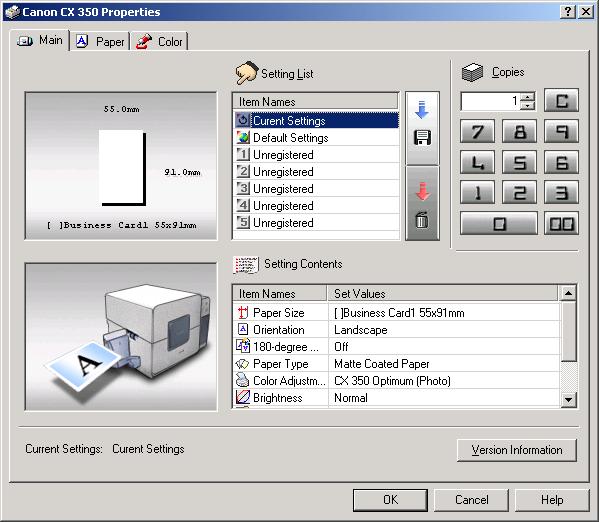 How to Use the Printer Driver 3 1 Select Page Setup from the File menu. You can select Paper, Page Setup, Printer Settings, Print, and other settings from the File menu.