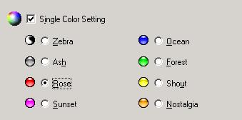 How to Use the Printer Driver 3 Single Color Printing Use the Single Color setting to select one color to be used to print a color original.