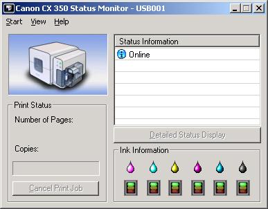 How to Use the Status Monitor 4 Viewing the Printer Status Use these features to monitor the status of the printer.