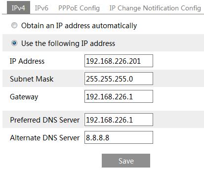 IP Setup 3 Go to the router s management interface through IE browser to forward