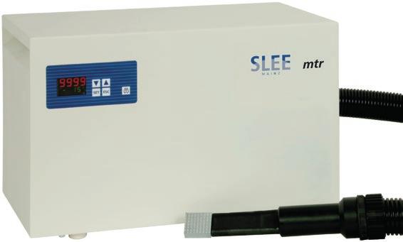CUT 6062 with magnifier Magnifier with Illumination MTR Bench top quickfreezing unit When miniature samples need to be precisely