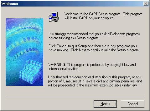 If the CD-ROM menu does not appear automatically, select [Run] under the [Start] menu, enter
