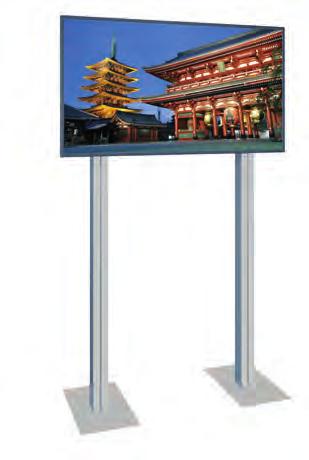 Freestanding and wall mounted versions are ideal for showcasing your