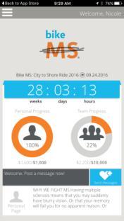 your device. You can also search for our apps directly in the app stores by searching for Bike MS.