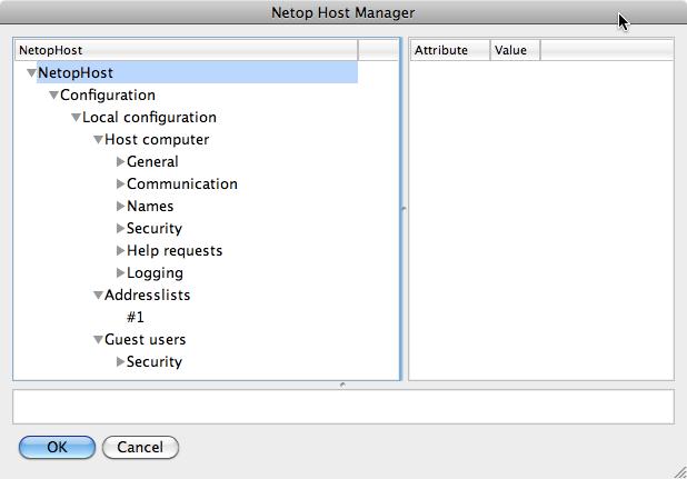 privileges to edit the /Library/Application/Support/Netop/host/host.