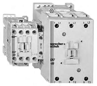 When shipped, both coil connections are normally located at the top of the contactor in preparation for mounting an overload relay at the bottom.