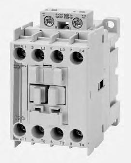 Series CL7 Lighting Compact contactors for North merican lighting applications Sprecher + Schuh C7 and C6 contactors can be used to control a wide variety of lighting loads.