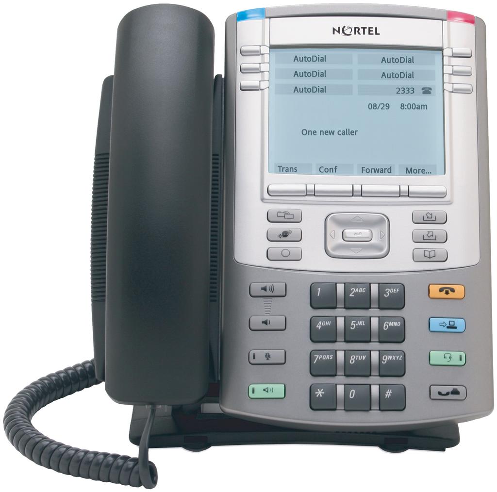 About the Nortel IP Phone 1140E Figure 2 shows the IP Phone 1140E.