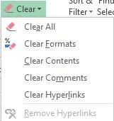 mistake click on the Undo option in the Quick Access Toolbar or Press the CTRL Key + Z or Highlight column or row and right click choose Delete Highlight to Select Highlight the entire