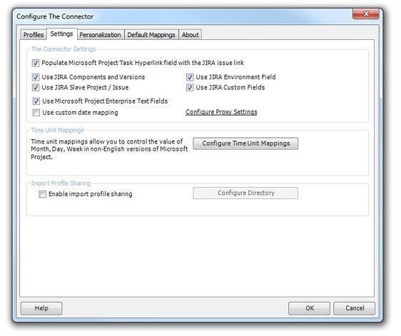 Populate Microsoft Project Task Hyperlink field with the JIRA issue link This option will put a link in the task hyperlink field. This allows a quick single click link into JIRA to view the issue.