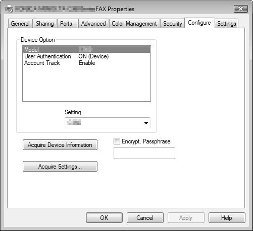 4 Configuring the [Configure] tab settings 4.7 