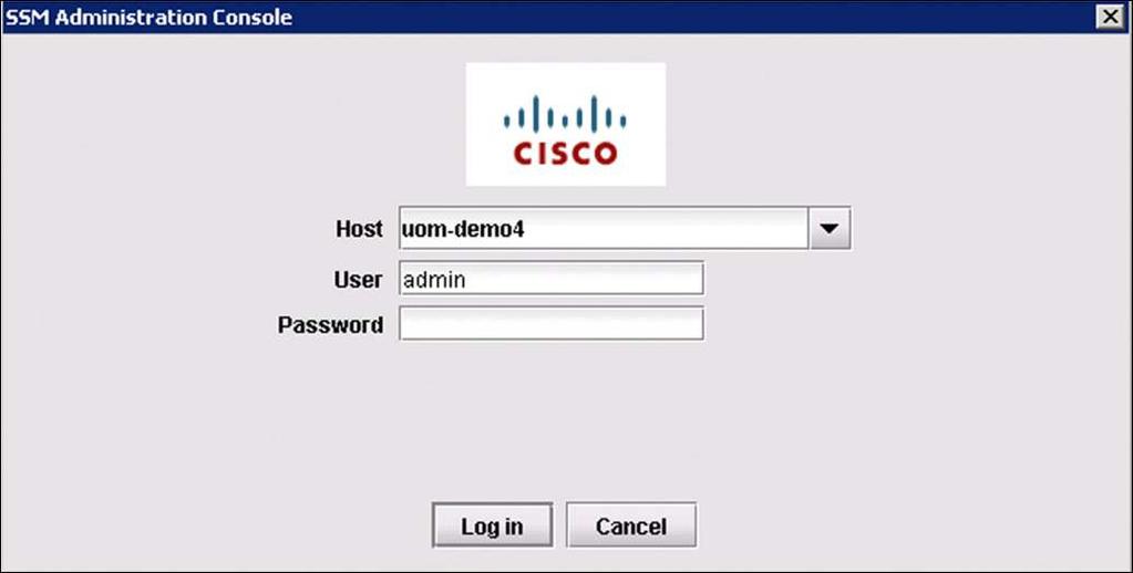 Log In 2012 Cisco and/or its affiliates.