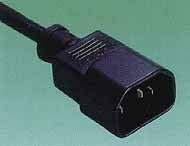 Mains (input) Power Cord Plug & Receptacle Descriptions FC 976 UPS input (mains) power cord 4m IEC309