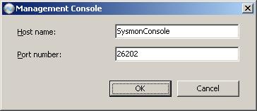 Connection Settings to the Management Console Changing the port number for the management console 1. Start the management console. 2. Click Set Management Console from the Tools menu.