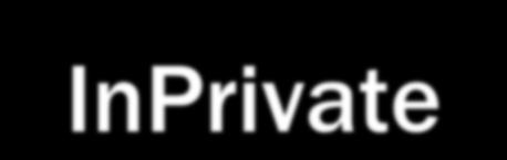 Using InPrivate
