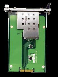 Express compliance enables modular expansion of the DIN-000.