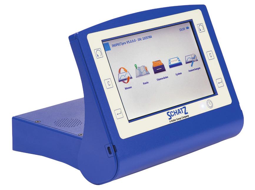 Electronics & Software INSPECTpro Mobile measuring and evaluation unit for process inspection and quality monitoring Type 5413-2071/.