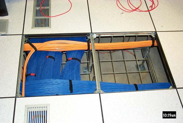 Cabling between ER, MDA and HDA including: Backbone cables Main cross-connects Horizontal