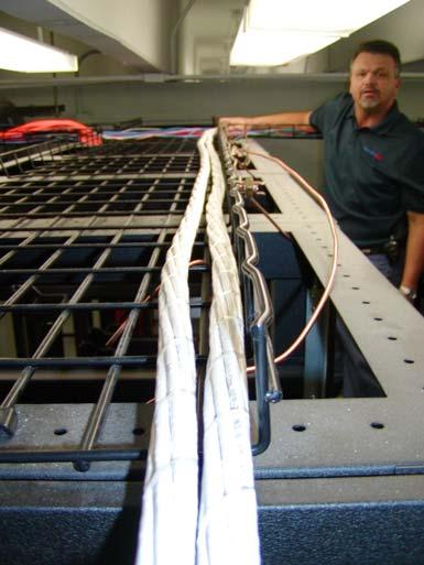 Cabling Pathways Overhead Cable Trays Trays may be installed in multiple layers Trays shall have a maximum depth of 6 In