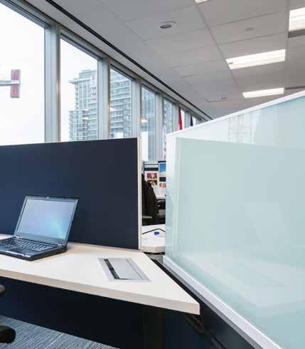 How it was done The Philips connected lighting system at RBC Waterpark Place III integrates seamlessly with Cisco s Power over Ethernet (PoE) IT architecture.