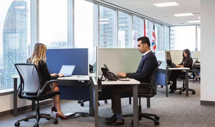 The Internet of Everything at work The Philips connected lighting system collects data from 600 PoE-enabled luminaires equipped with sensors to capture temperature, light level, and activity for