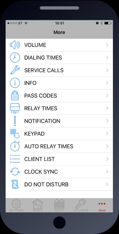 Programming Additional Features The intercom should now be able to call users and have some basic Caller ID access.