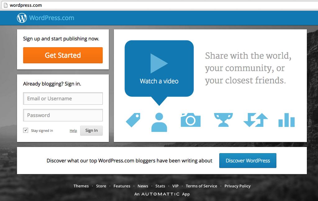 2 Blogging with wordpress INTRODUCTION Wordpress is a free blogging platform that can be accessed from anywhere over the Internet.