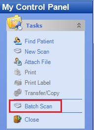 pick up the results and import them into the patients chart. 5. Control Panel 5.1.