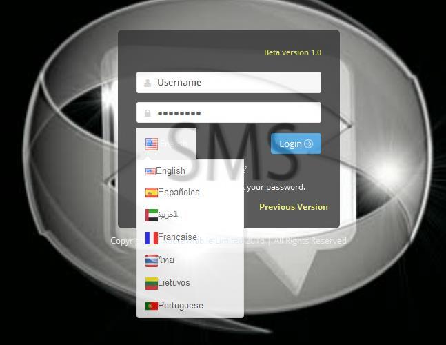 ADDITIONAL FEATURES Language Selector: On login screen user can select any one of the available language, so that till the time user