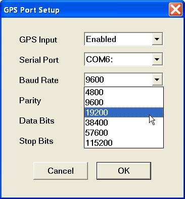 This port must be different than the port specified in the System Setup menu (for EM38- MK2), otherwise a message will be displayed and ports will have to be reassigned.