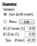 Clic on the edit button to open the data values window.