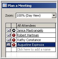 Alternatively, you Plan a meeting instead and it