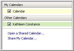 Ok, Now that we have set up features and shared the calendar, we can begin making appointments.