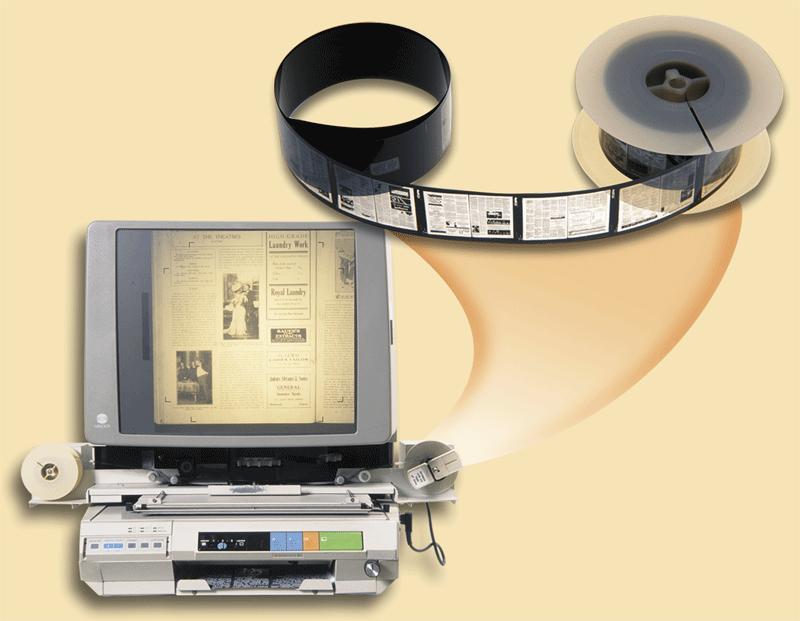 recorded using computer output microfilm recorder Microfilm 100- to
