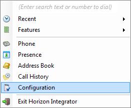Settings and configuration The Configuration section contains many options that allows you to customise your installation of Integrator.