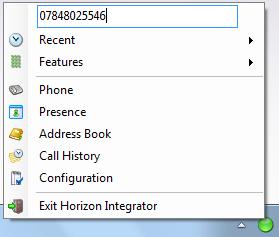 Making calls Integrator offers several ways of making calls using your PC without the need to pick up your handset and dial.
