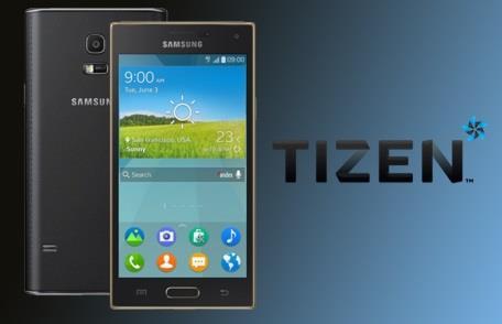 based on Tizen January 2015 Samsung released Tizen-based Z1 smartphone to the Indian market