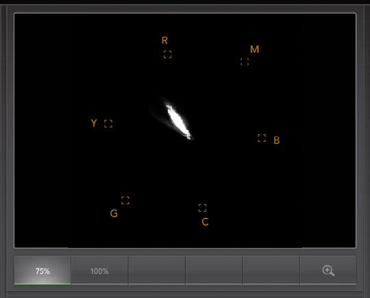 46 Using Blackmagic UltraScope 3. Vectorscope Display The Vectorscope Display uses a vector view to show the colors in a video signal.