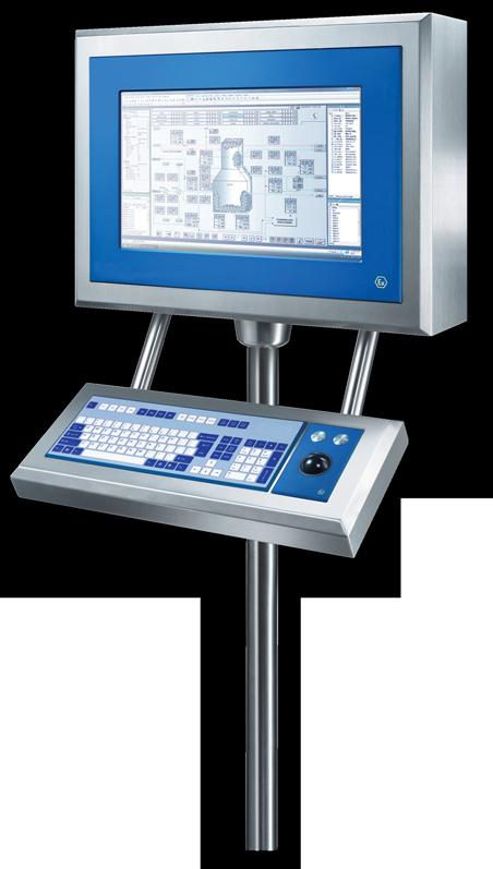 Challenger PC Terminals are an optimum solution for demanding tasks in on-site operation and